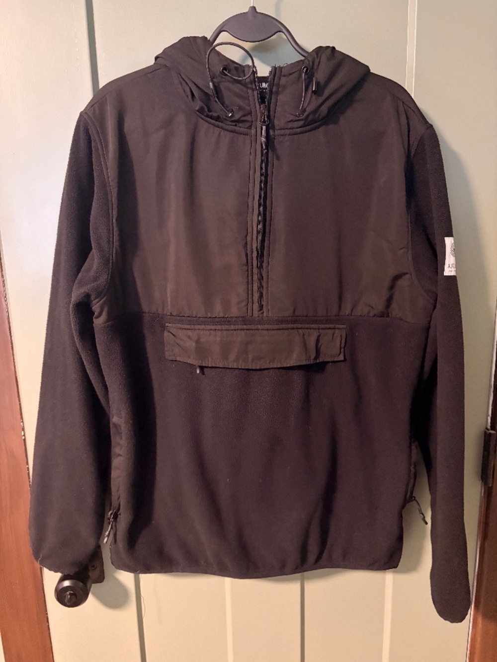 Autumn fleece pull-over